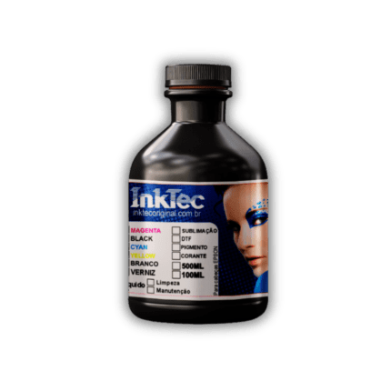 TINTA INKTEC ORIGINAL SUBLIMÁTICA CMYK (500ML)